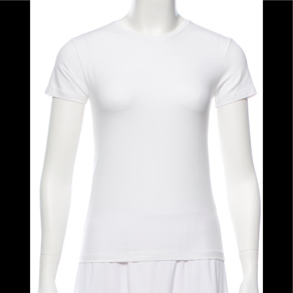 ATM pigma cotton Tee - White, size S - New w/ Tag